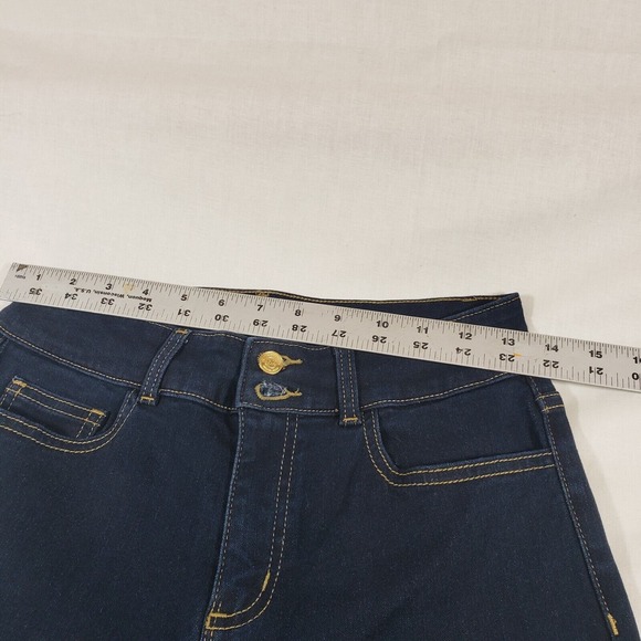 Michael‎ Kors Bootcut Jeans Womens Size 2 Dark Wash Blue - Picture 9 of 12